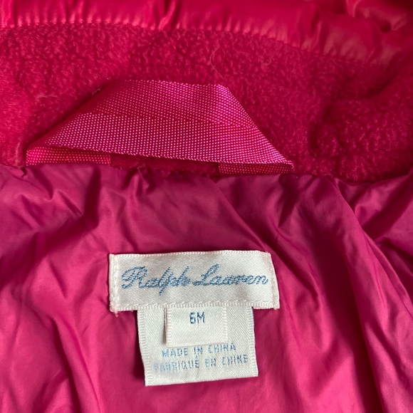Polo Ralph Lauren 6m coat baby girl - Picture 6 of 7